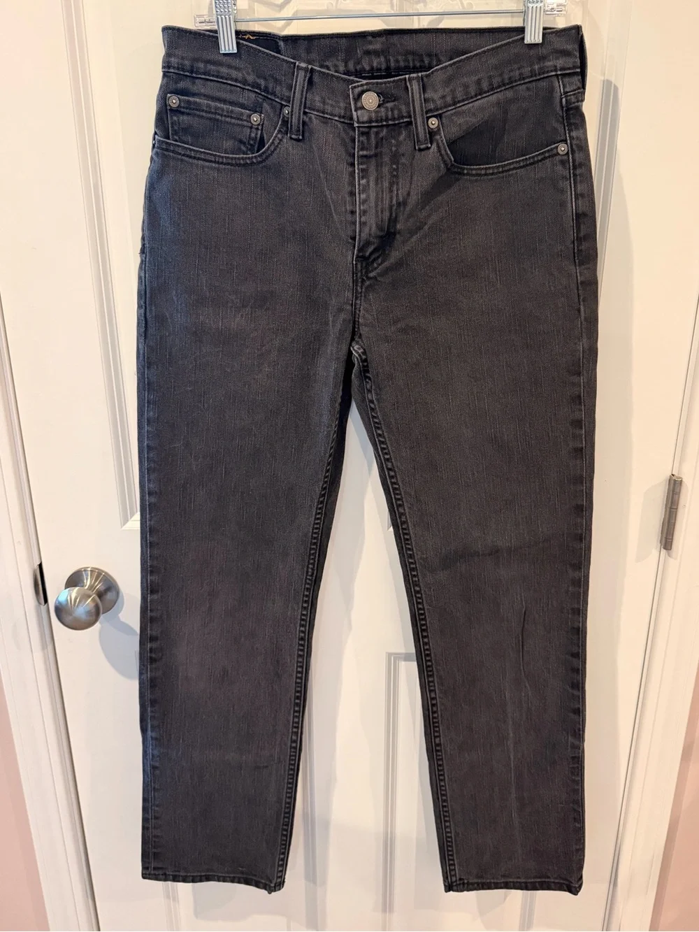 Levi's Men's 514 Classic Straight Leg Jeans Black Size 32x32